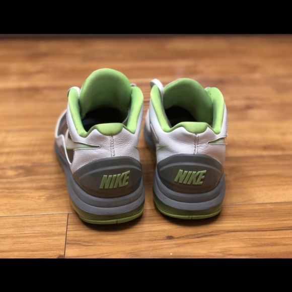 NIKE AIR MAX 360 BB LOW BASKETBALL green white black casual gym sneaker size 11 - Picture 4 of 11